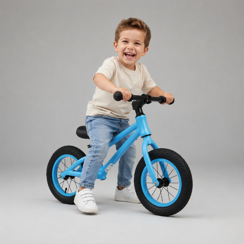 Loopfiets royo, looopfiets, loopfiets blauw, loopfiets 2 jaar, loopfietsen