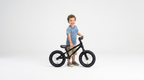 Zwarte loopfiets, loopfiets royo, loopfiets 2 jaar, loopfiets 3 jaar loopfietsen