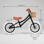 Royo loopfiets loopfiets zwart loopfiets met mandje loopfiets royo loopfiets 2 jaar