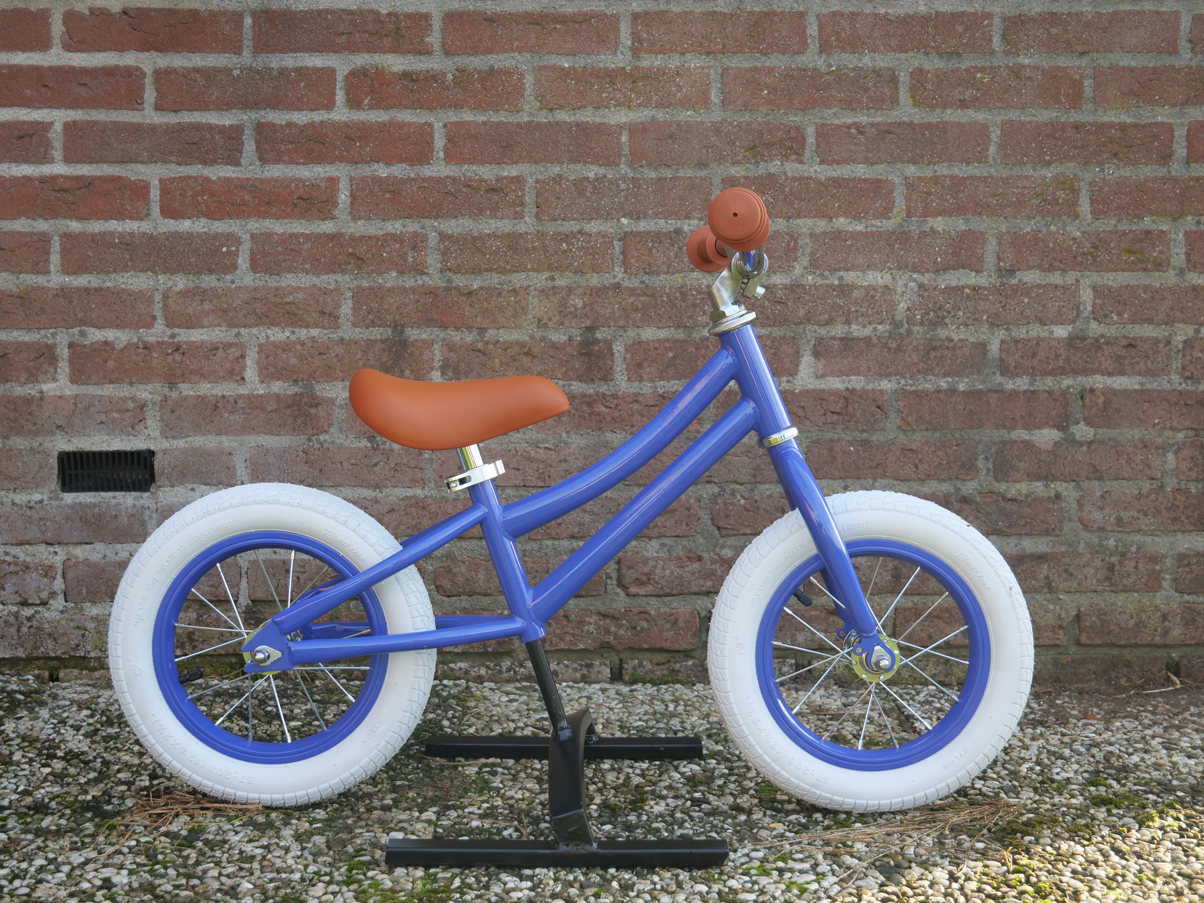 Royo Loopfiets Blauw zadel en stuur verstelbaar 2-4 jaar metaal luchtbanden