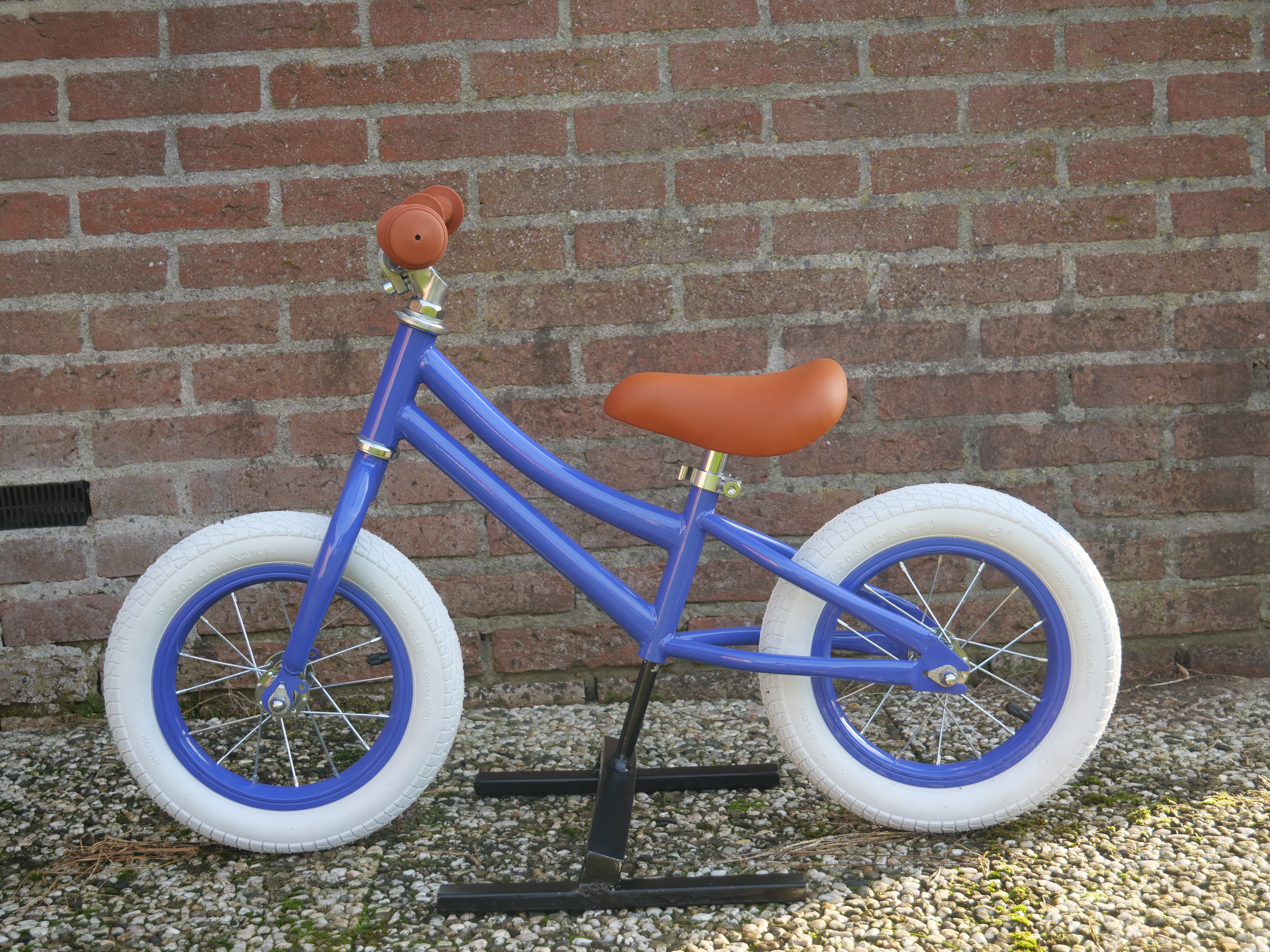 Royo Loopfiets Blauw zadel en stuur verstelbaar 2-4 jaar metaal luchtbanden
