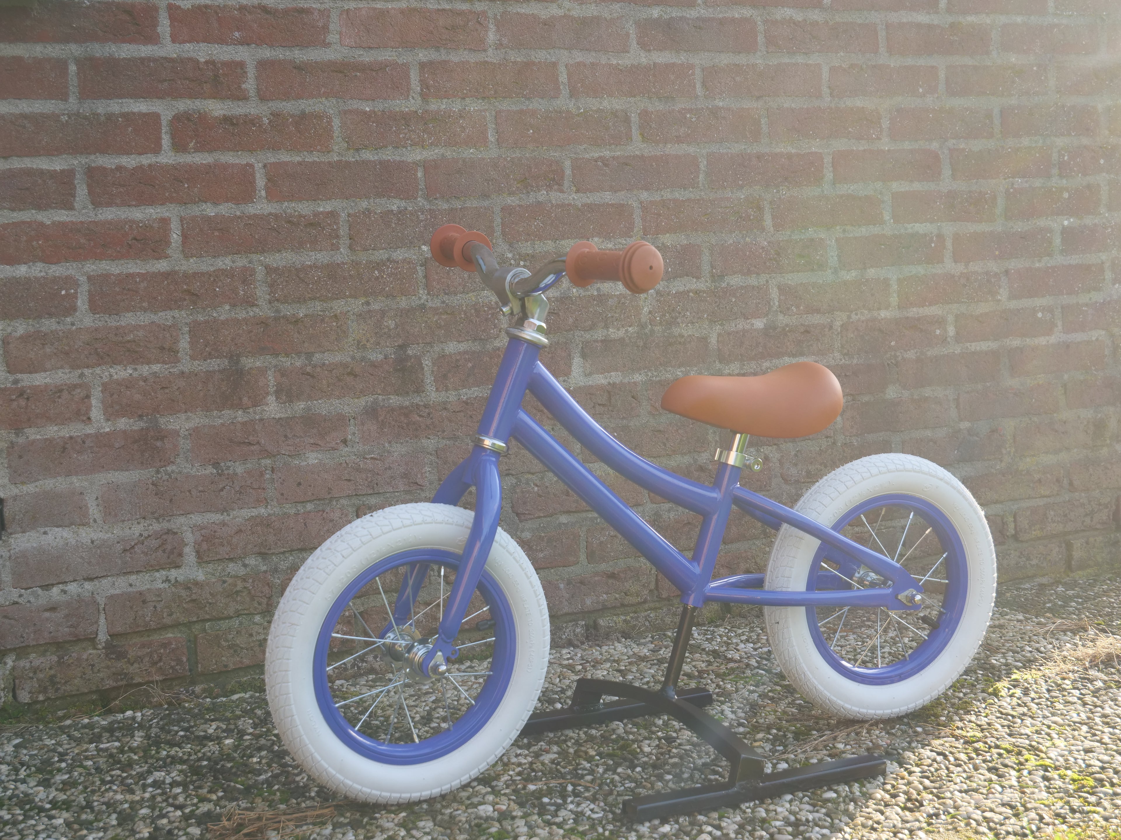 Royo Loopfiets Blauw zadel en stuur verstelbaar 2-4 jaar metaal luchtbanden