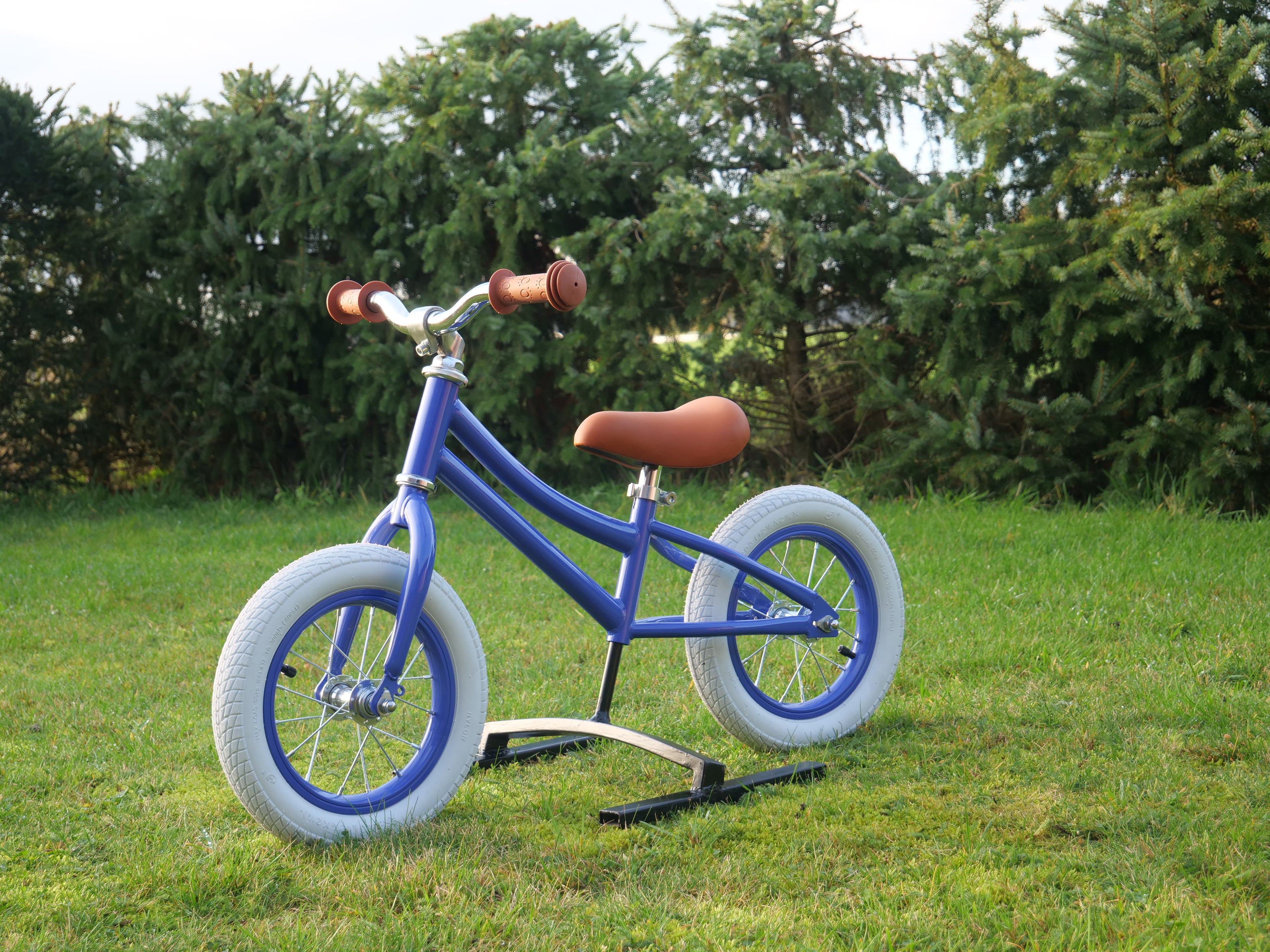 Royo Loopfiets Blauw zadel en stuur verstelbaar 2-4 jaar metaal luchtbanden
